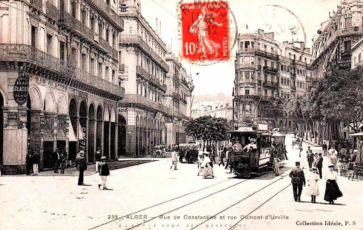 615- Alger - Rue de Constantine et rue Dumont d'Urville .jpg